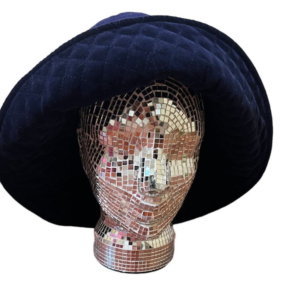 Liz Claiborne Vintage Blue Buckethat - Picture 2 of 9